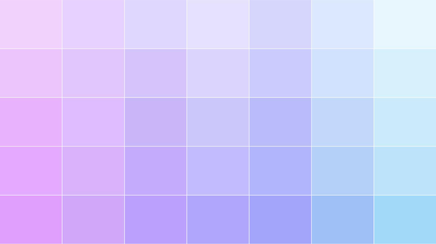 Vector illustration of color swatch Vector gradient flat colors palette swatches set