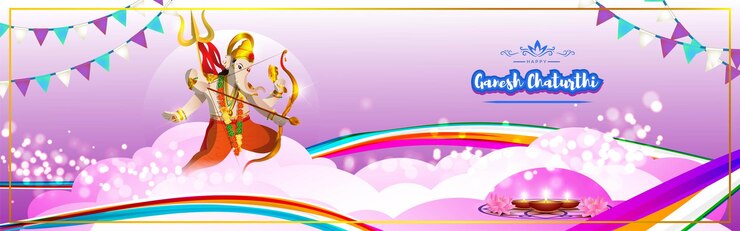Vector vector illustration concept of ganesh chaturthi festival greeting