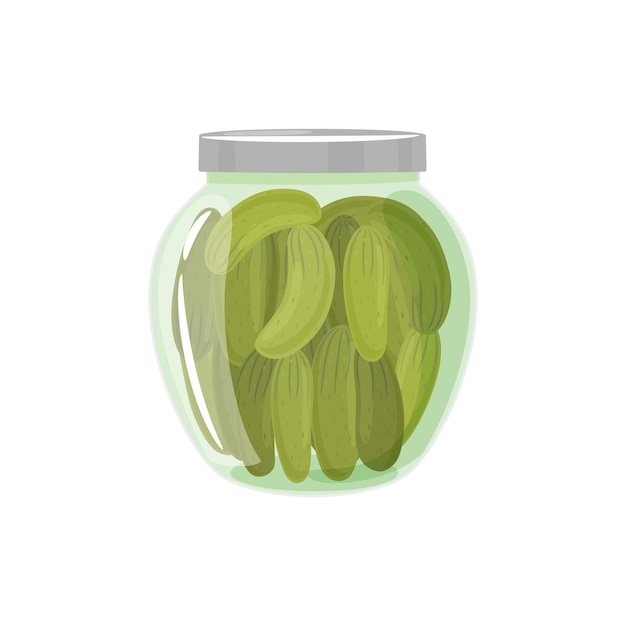 Vector illustration of Cucumbers