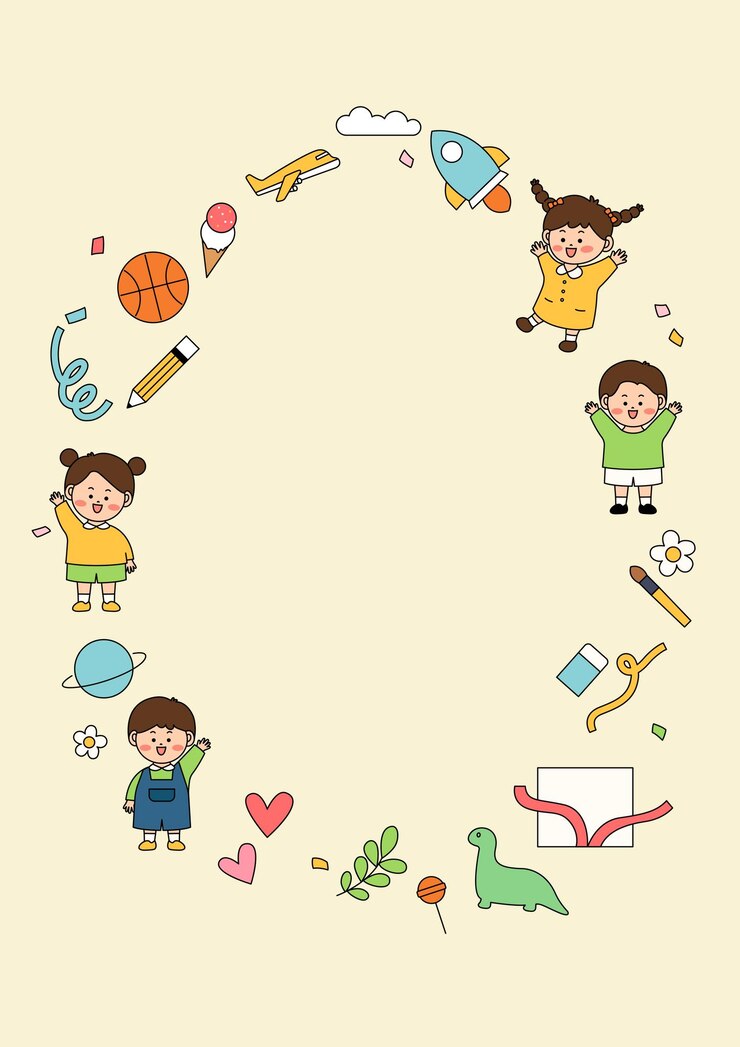 Vector 可愛い子供たちのベクトルイラスト