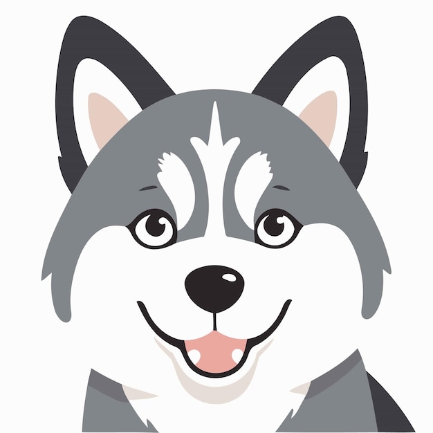 vector illustration of a cute dog for toddlers story books