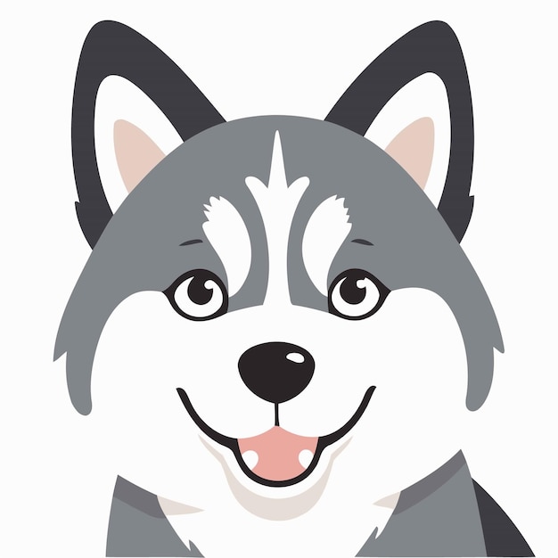 Vector vector illustration of a cute dog for toddlers story books