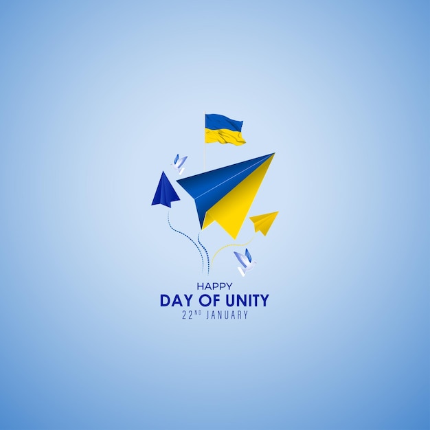 Vector illustration for Day of Unity of Ukraine