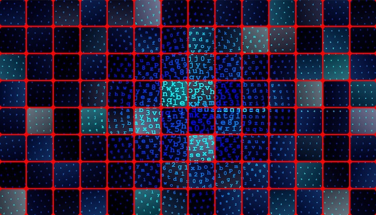 Vector vector illustration digital technology and engineering background