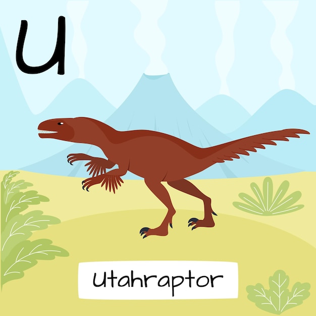 Illustrazione vettoriale di dinosauro