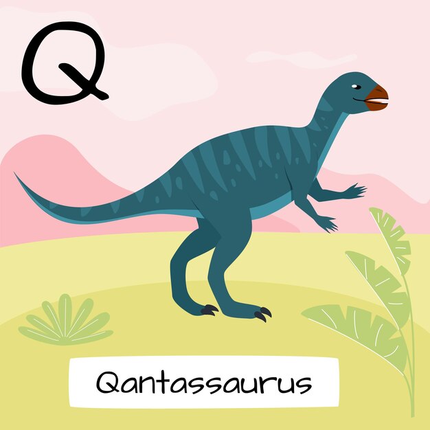 Vector illustration of dinosaur