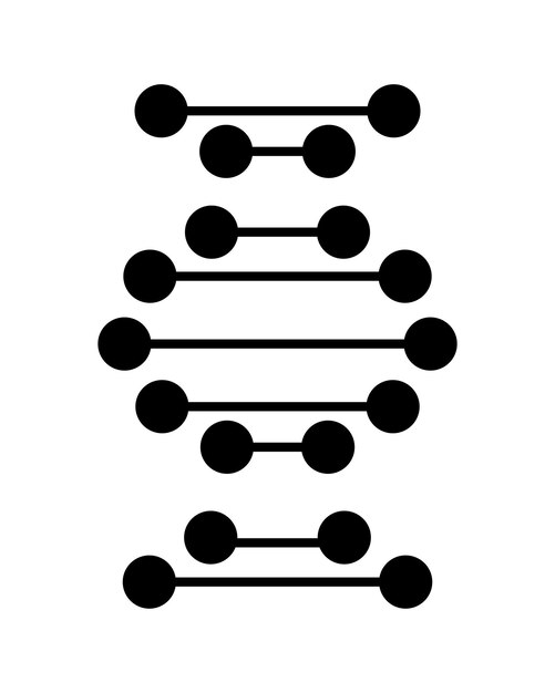 Vector illustration of DNA