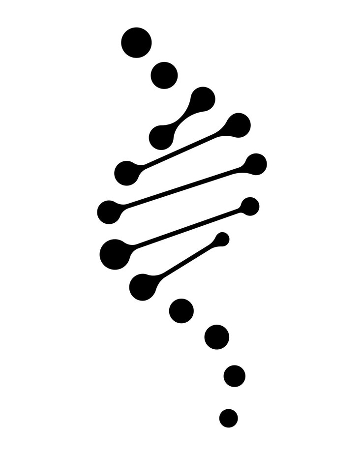 Vector vector illustration of dna