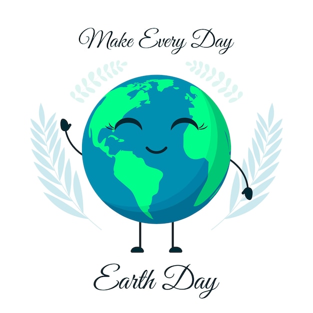 Vector illustration for Earth day