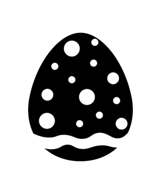 Vector illustration of easter egg