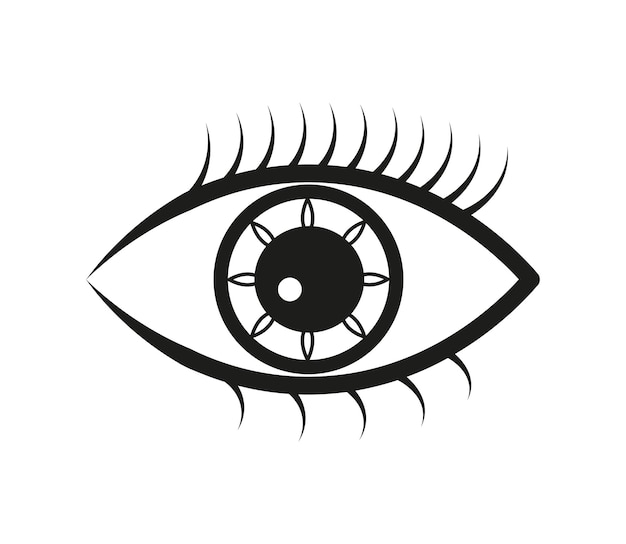 Vector illustration of Eye