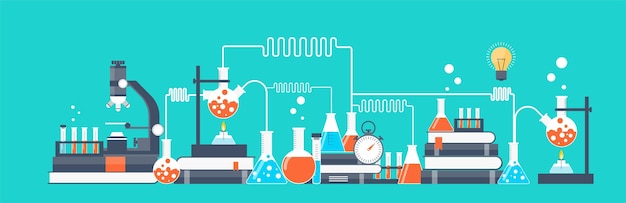 Векторная иллюстрация плоский контур медицинский фон здравоохранение исследования первой помощи и кардиология