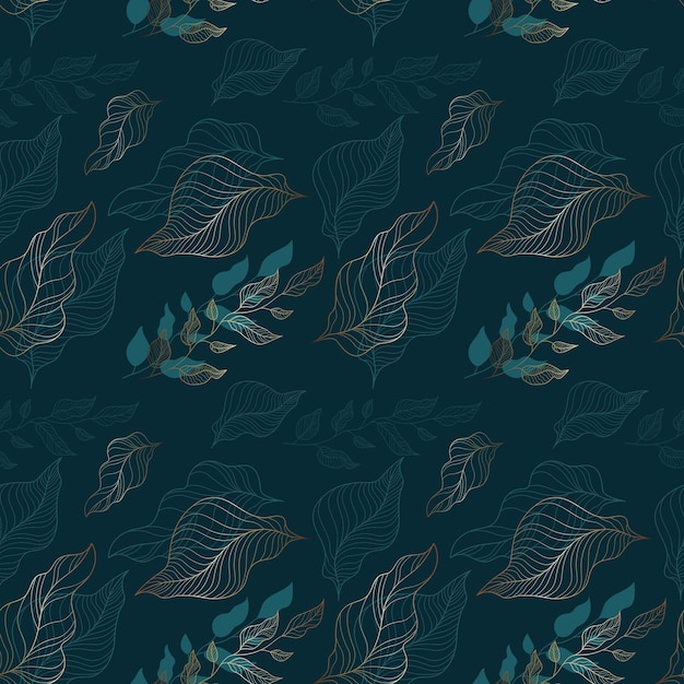 Vector vector illustration floral pattern