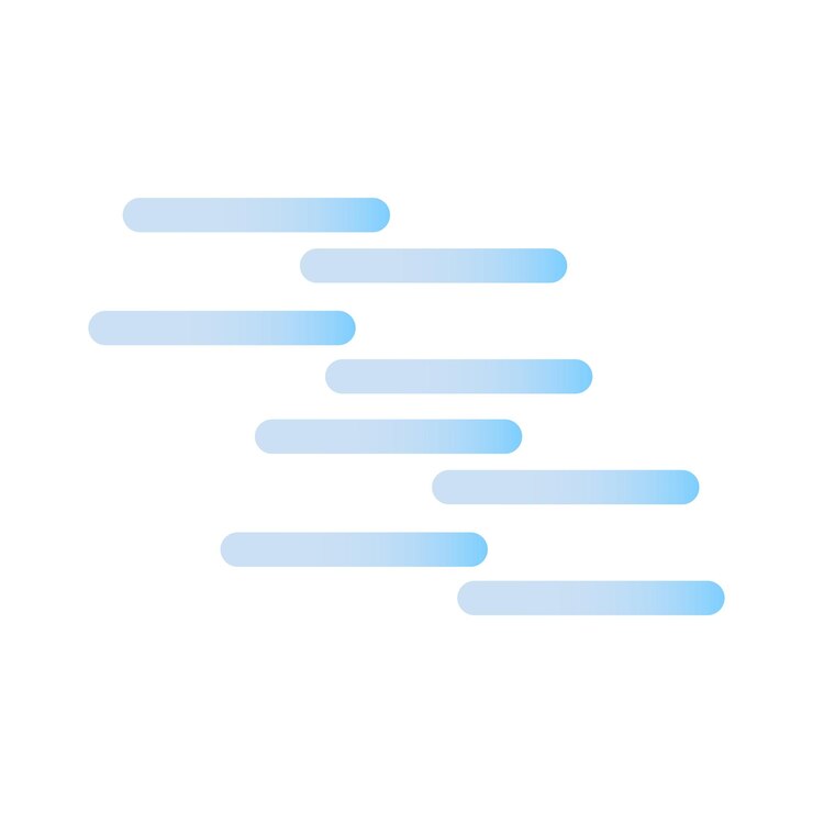Vector vector illustration of a fog flat forecast icon of a fog