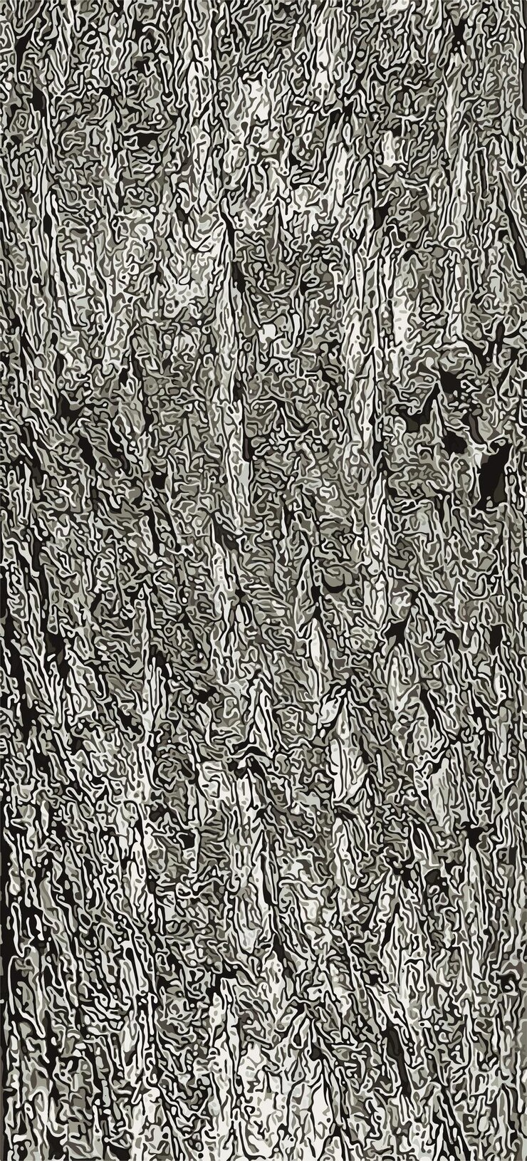 Vector vector illustration of the fontanesia phillyreoides bark closeup live wood background fontanesia phillyreoides trunk texture forest nature of skin