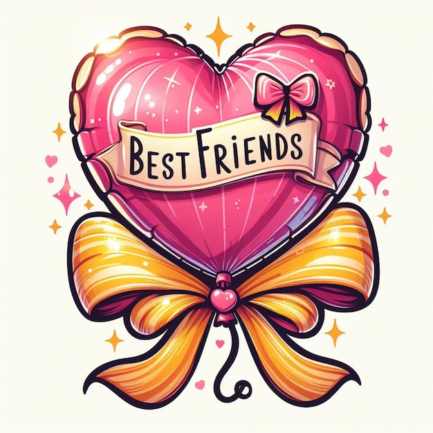 Vector illustration for friendship day