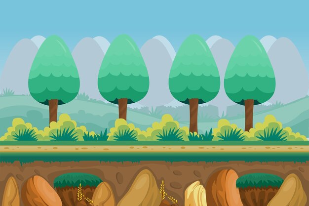 Vector vector illustration game background