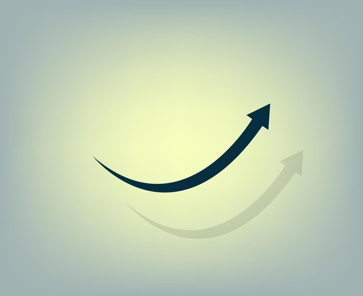 Vector vector illustration on a gray background with a gradient