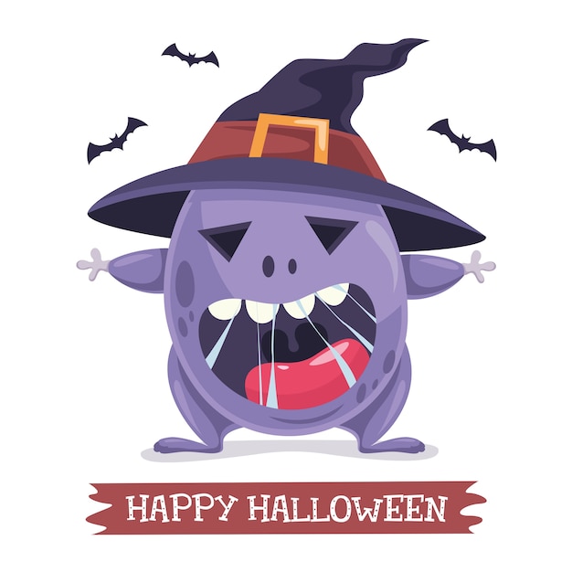 Vector illustration of halloween