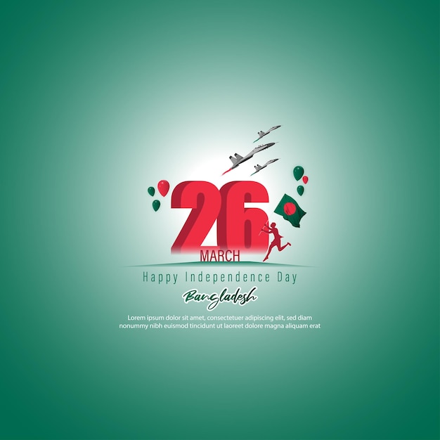 Vector illustration for Happy Bangladesh Independence Day