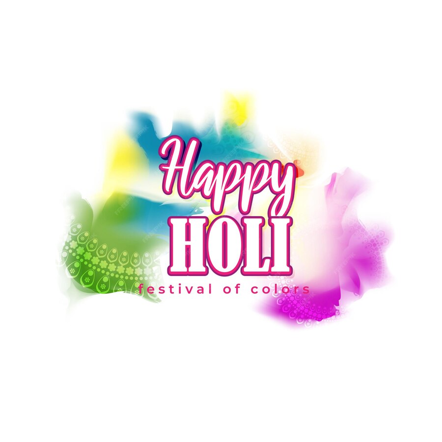 Premium Vector Vector Illustration Of Happy Holi Greeting