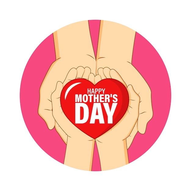 Vector illustration for Happy Mother's Day