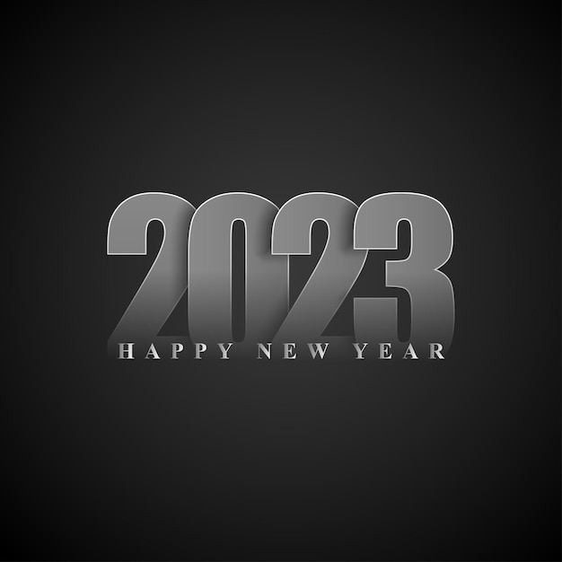 新年あけましておめでとうございます 2023 背景ポスター バナー チラシ カードのベクトル図