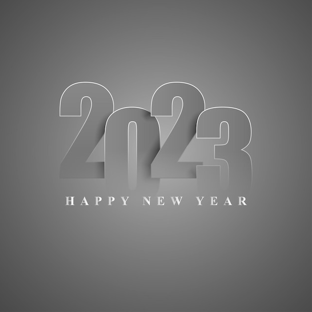 Vector illustration for Happy New year 2023 background poster banner flyer card