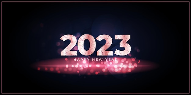 Vector illustration for Happy New year 2023 background