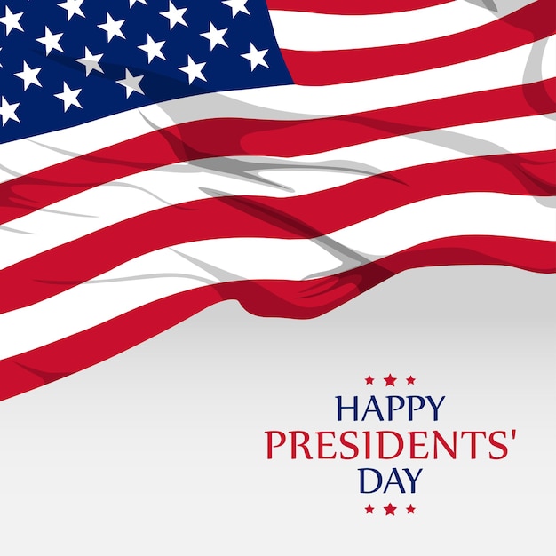 Vector illustration for happy president day