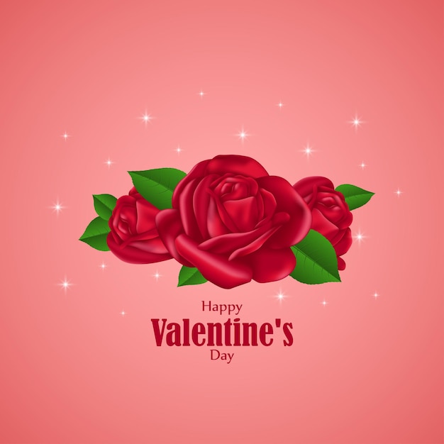 Vector vector illustration of happy valentine's day concept greeting