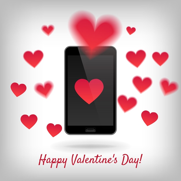 Vector vector illustration happy valentines day