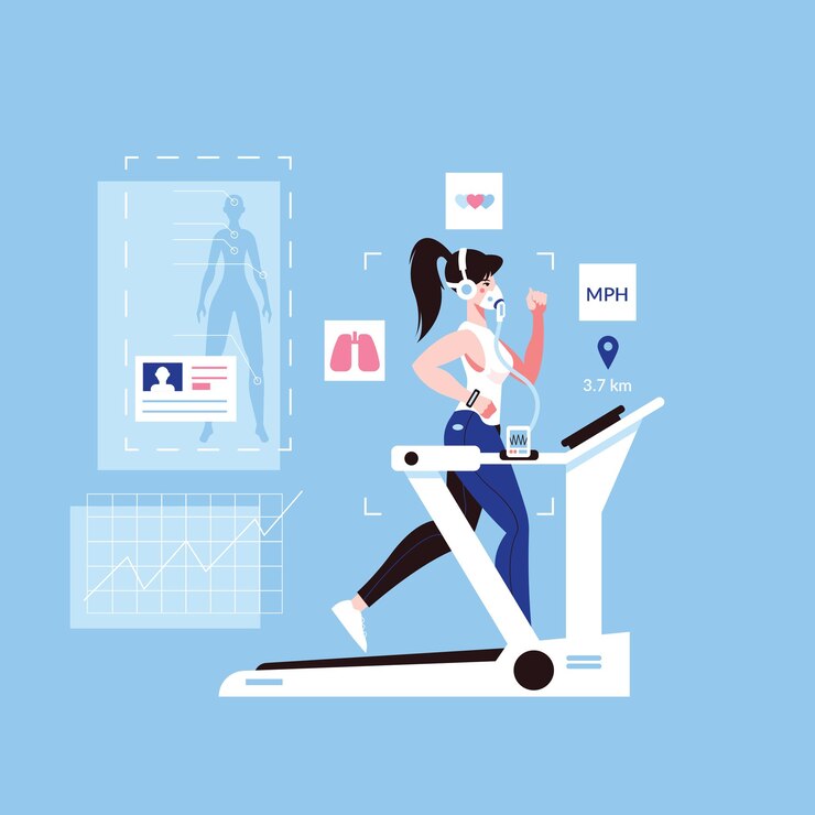 Vector vector illustration health technology innovation