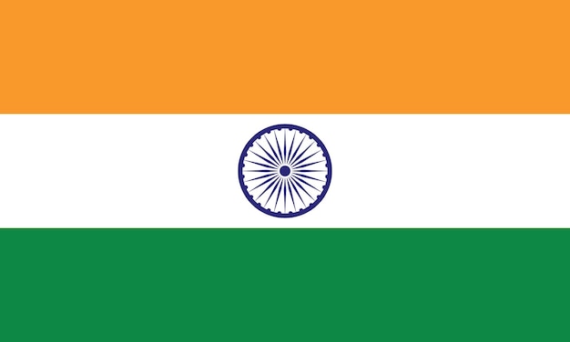 Vector illustration of india flag