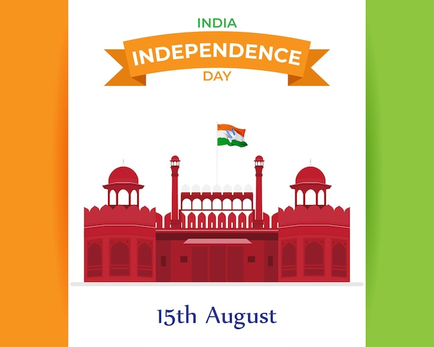 Vector illustration for India Independence Day