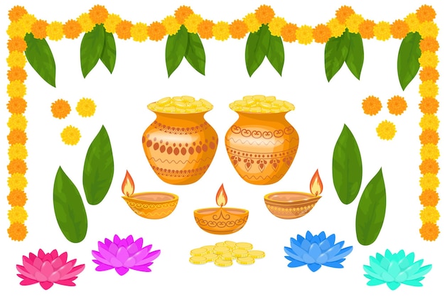 Vector illustration of Indian holiday