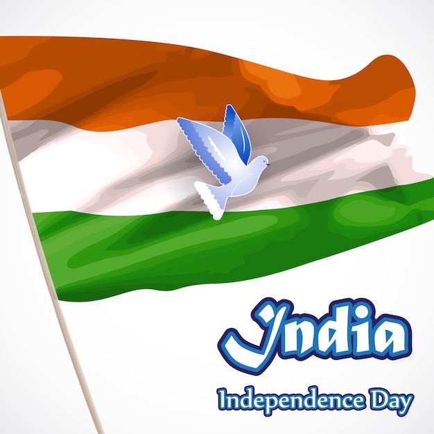 Vector illustration for Indian Independence Day