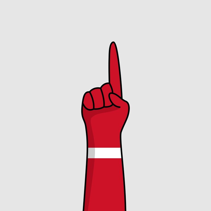 Vector vector illustration of indonesian independence day with a red and white theme