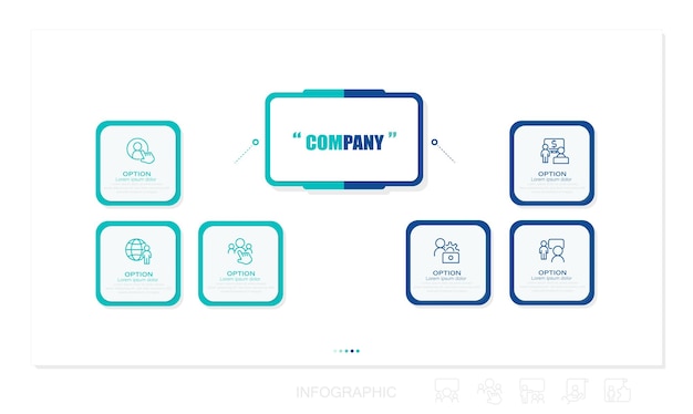 Vector illustration, infographics design, template, Business, information