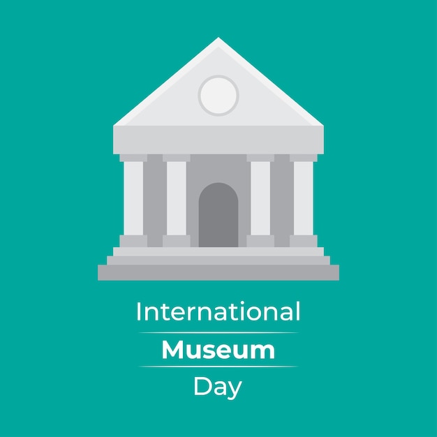 Vector illustration for International Museum Day