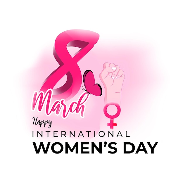 Vector illustration for International Womens Day