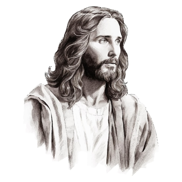 Vector Illustration of Jesus Christ