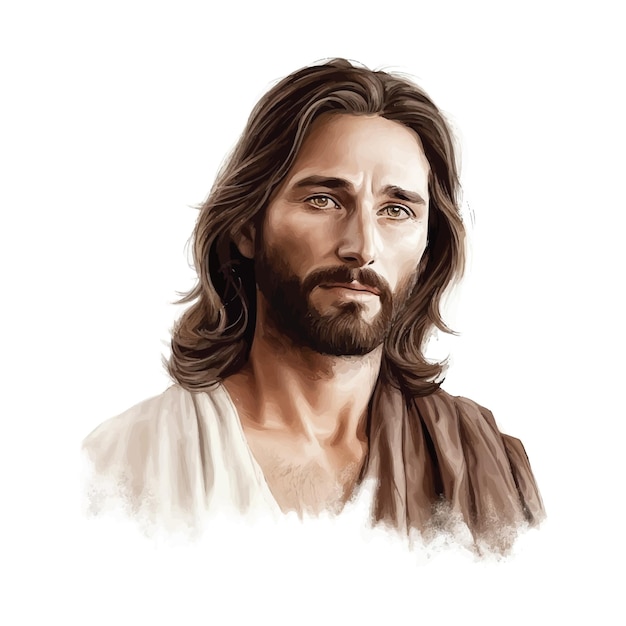 Vector Illustration of Jesus Christ