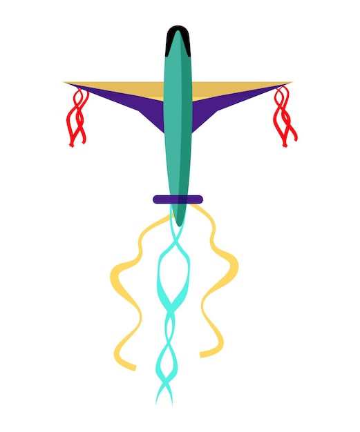 Vector illustration of Kite