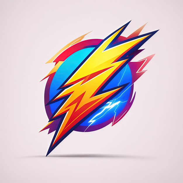 Vector vector illustration lightning and thunder