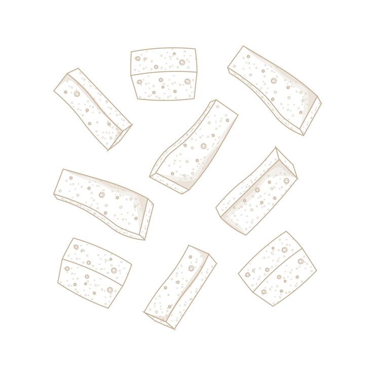Вектор vector illustration logo line art korean rice taffy or yeot