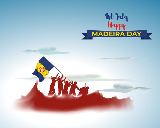 Vector illustration for Madeira Day