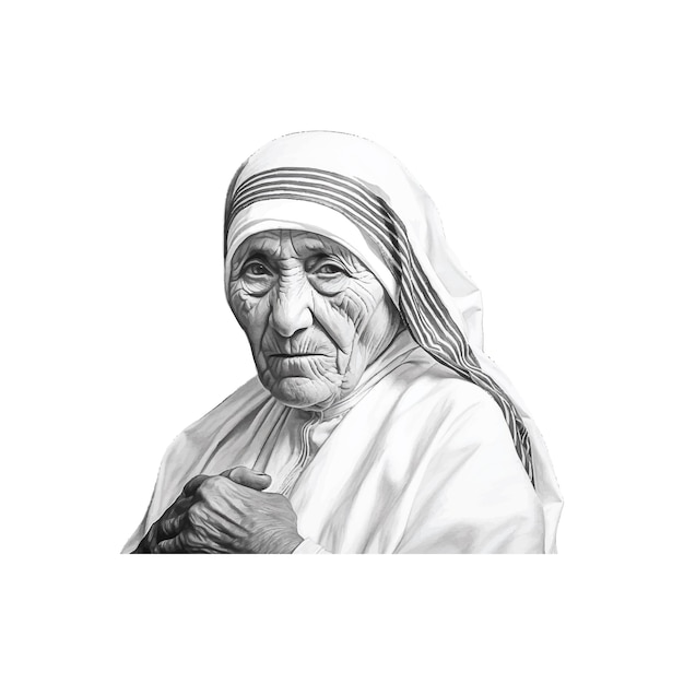 Pencil Sketch - Mother Teresa - Large Art Prints by Sherly David | Buy  Posters, Frames, Canvas & Digital Art Prints | Small, Compact, Medium and  Large Variants