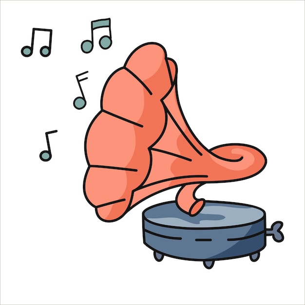 vector illustration music music lover headphones sound song