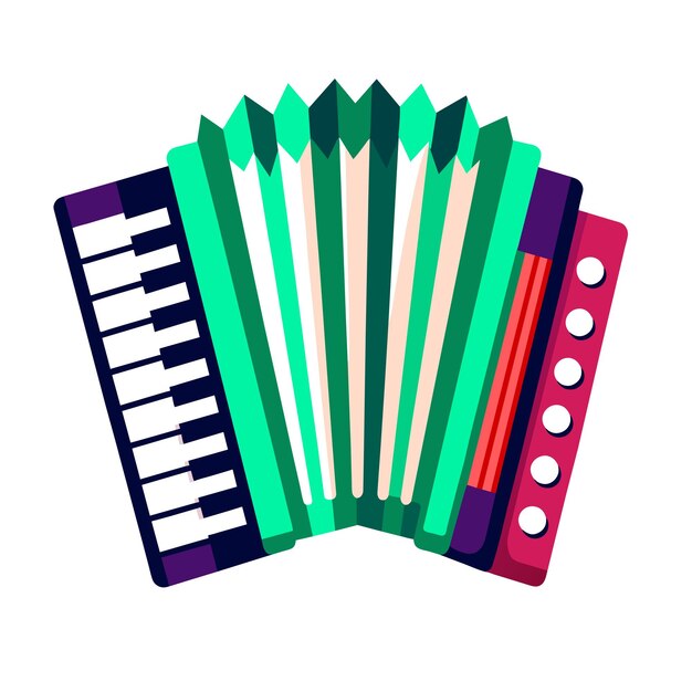 Vector Illustration Of Musical Instruments